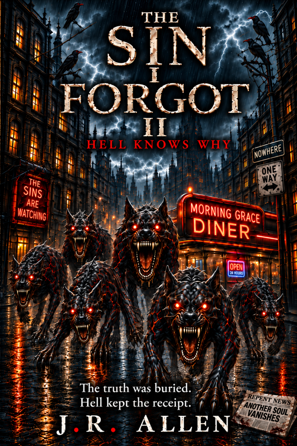 The Sin I Forgot II: Hell Knows Why by J.R. Allen book cover